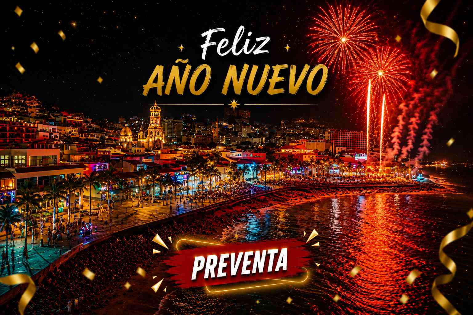 Puerto Vallarta Año Nuevo